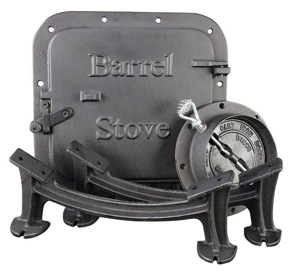 Cast Iron Barrel Stove Kit