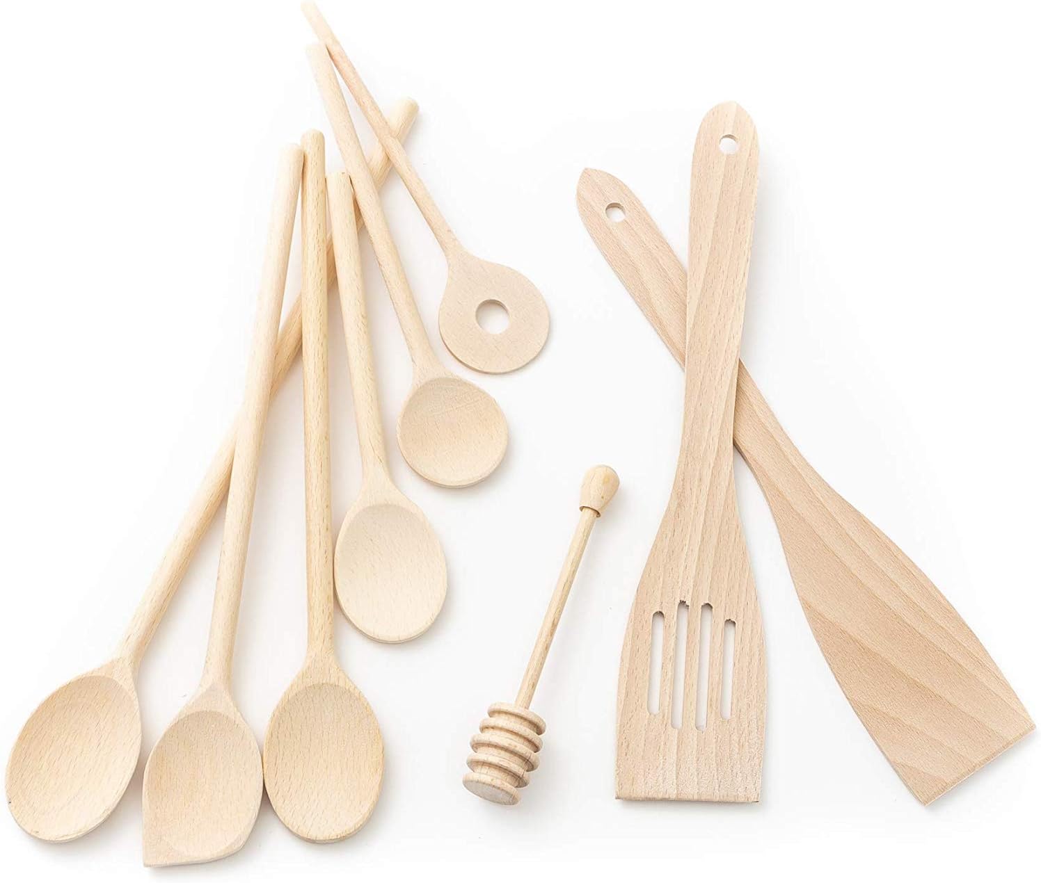 Wooden kitchen untensils