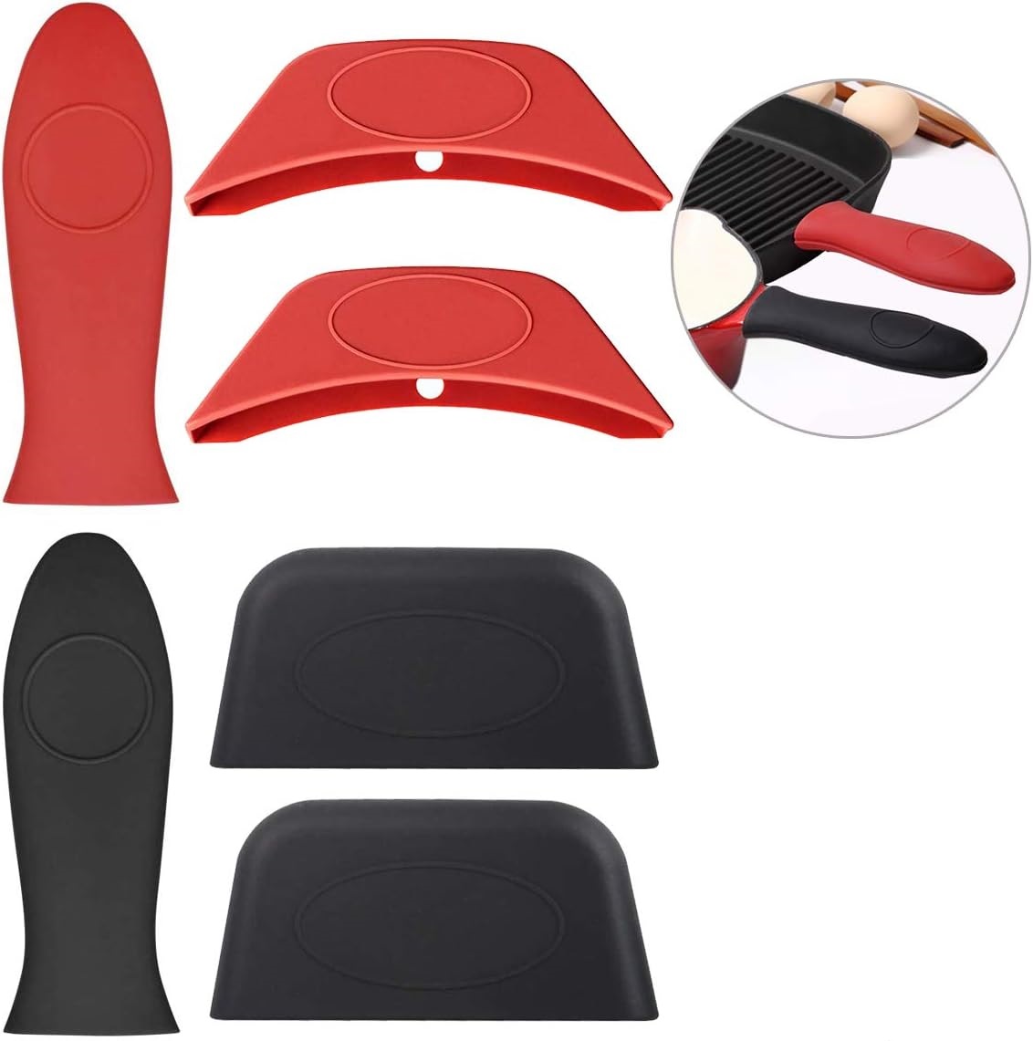 Silicone pan holder