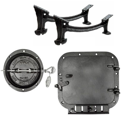 Barrel stove kit